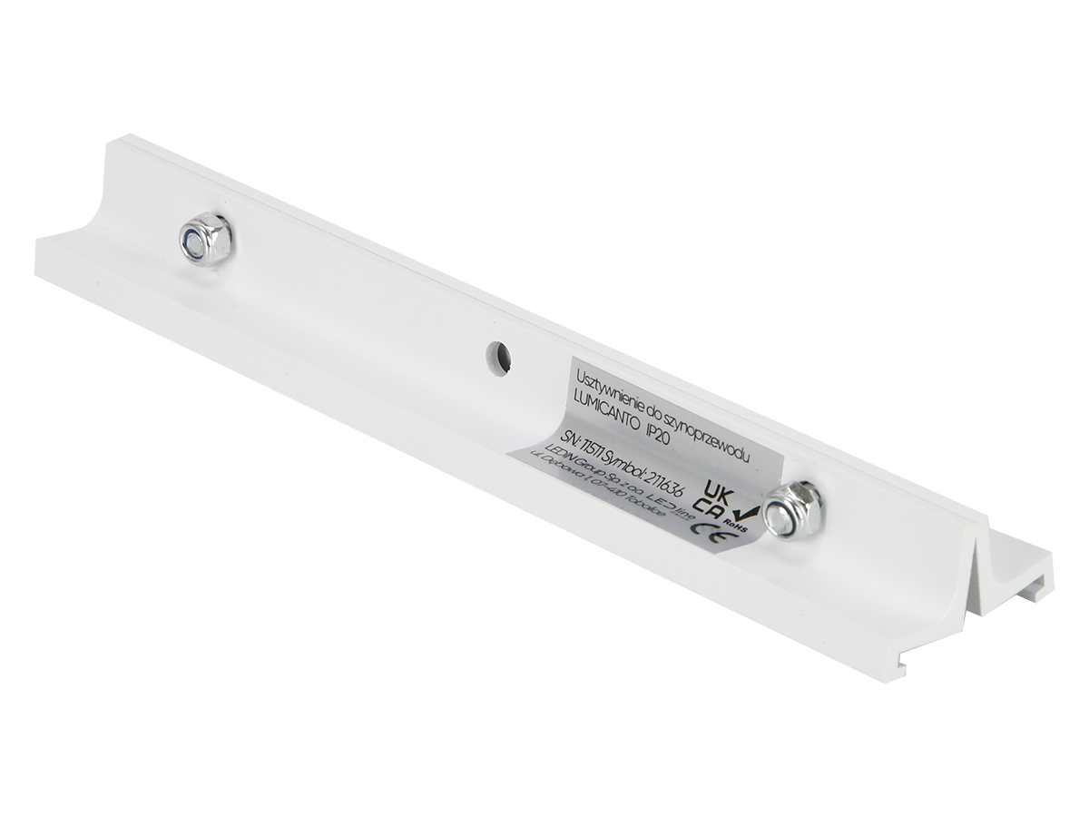 Usztywnienie do szynoprzewodu LUMICANTO białe PRIME