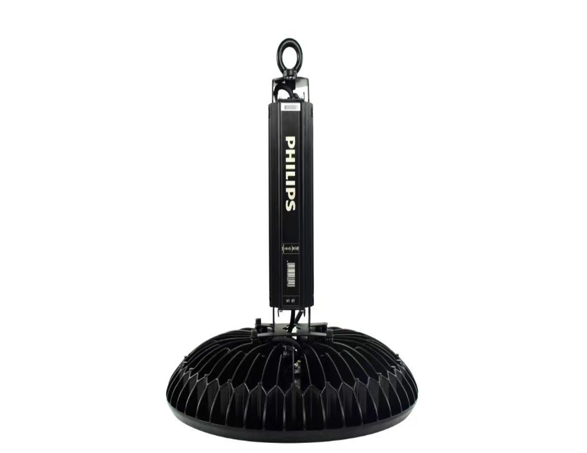 Luminaire Highbay PYRO High Temp 4000K 200W 38000lm 60° IP65 noir PRIME