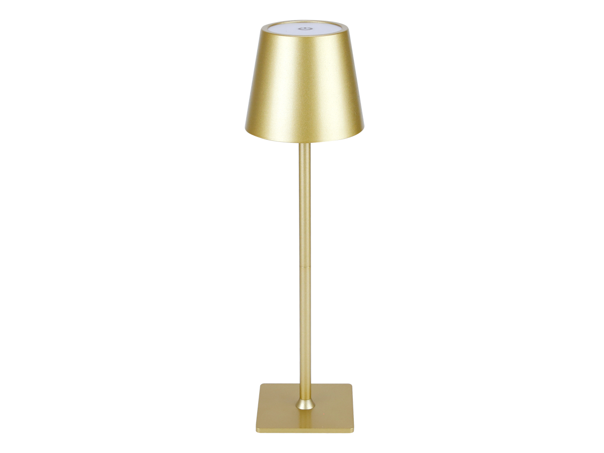Table lamp TAZA 3,5W 400lm CCT IP54 Gold 2x2000mAh 4in1 LITE