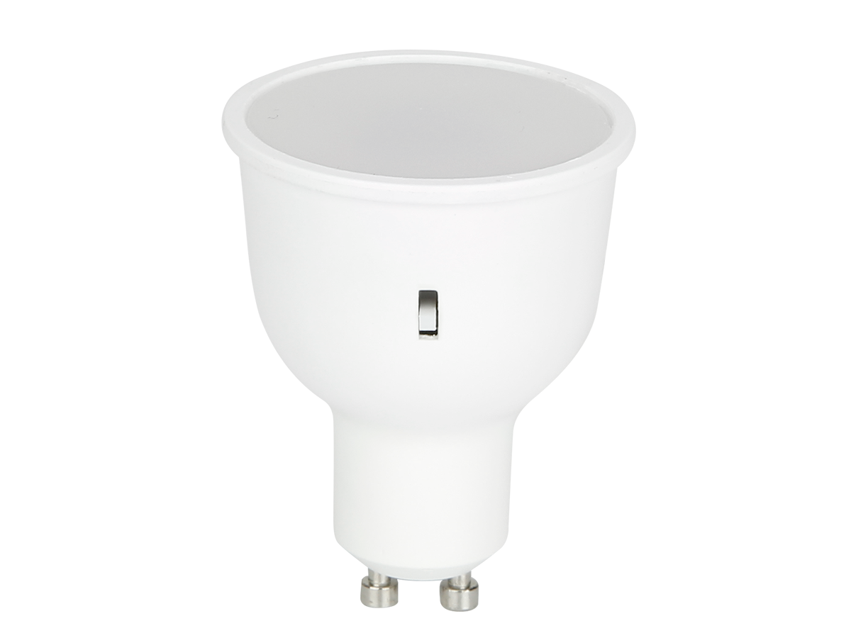 LED bulb GU10 3CCT (2.7K/4K/6.5K) 7W 630lm 230V 120° PC LITE