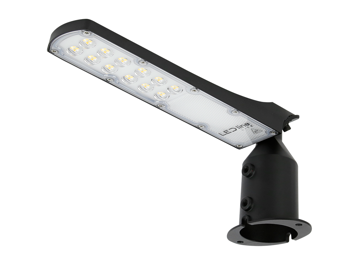 Oprawa drogowa FLAMINGO 4000K 30W 3000lm IP65 czarna LITE