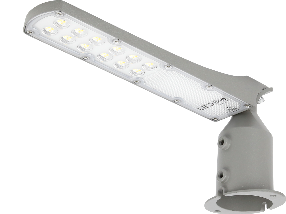LED line LITE Oprawa drogowa FLAMINGO 30W 4000K 3000lm z czujnikiem zmierzchu szara