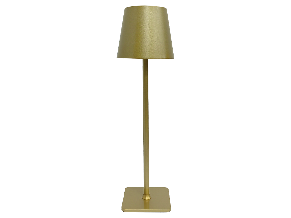 Table lamp TAZA 3,5W 400lm CCT IP54 Gold 2x2000mAh 4in1 LITE