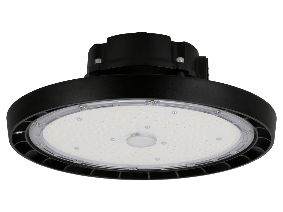 Highbay lempa SERON 4000K 200/160/120W 28000lm 120° IP65 juoda PRIME