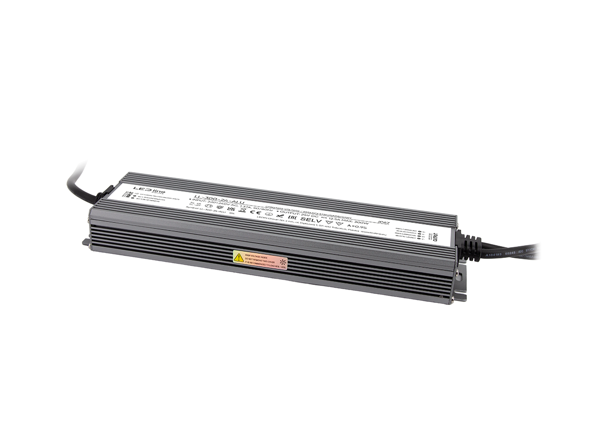 Maitinimo šaltinis 300-24 IP67 300W 24V Aliuminis PRIME