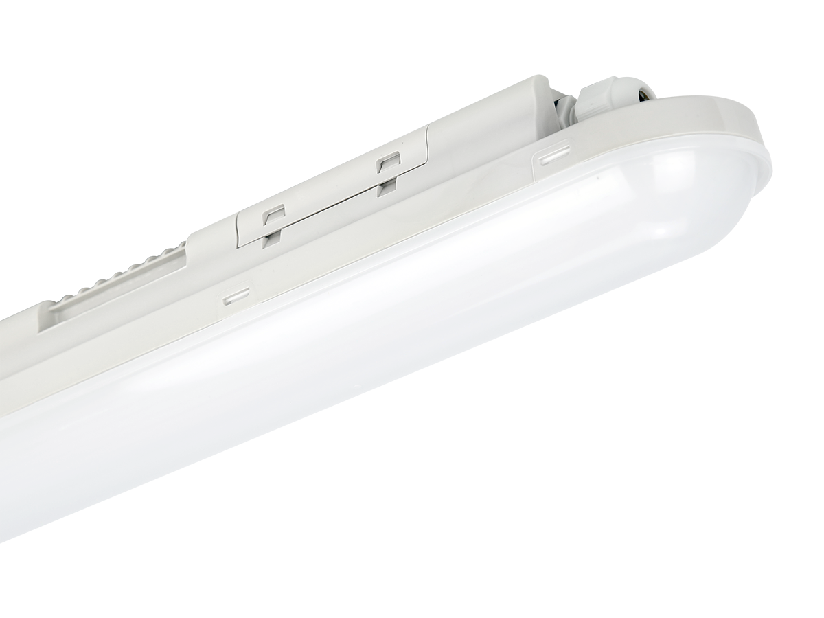 Hermetische Leuchte LINERIS 4000K 36W 4320lm IP65 120cm grau 2×1,5mm LITE