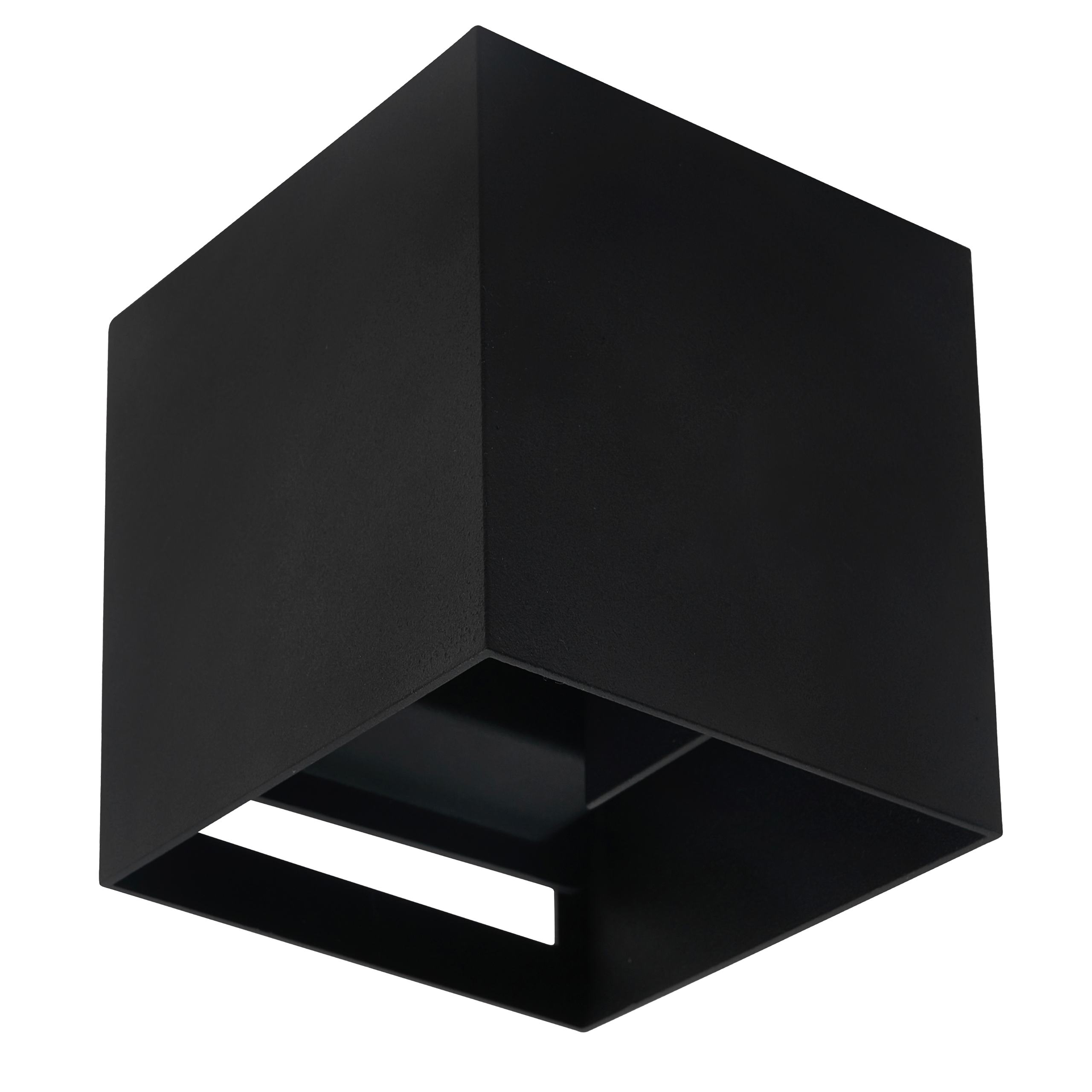 LED wall lamp G9 IP65 black CUBE LITE