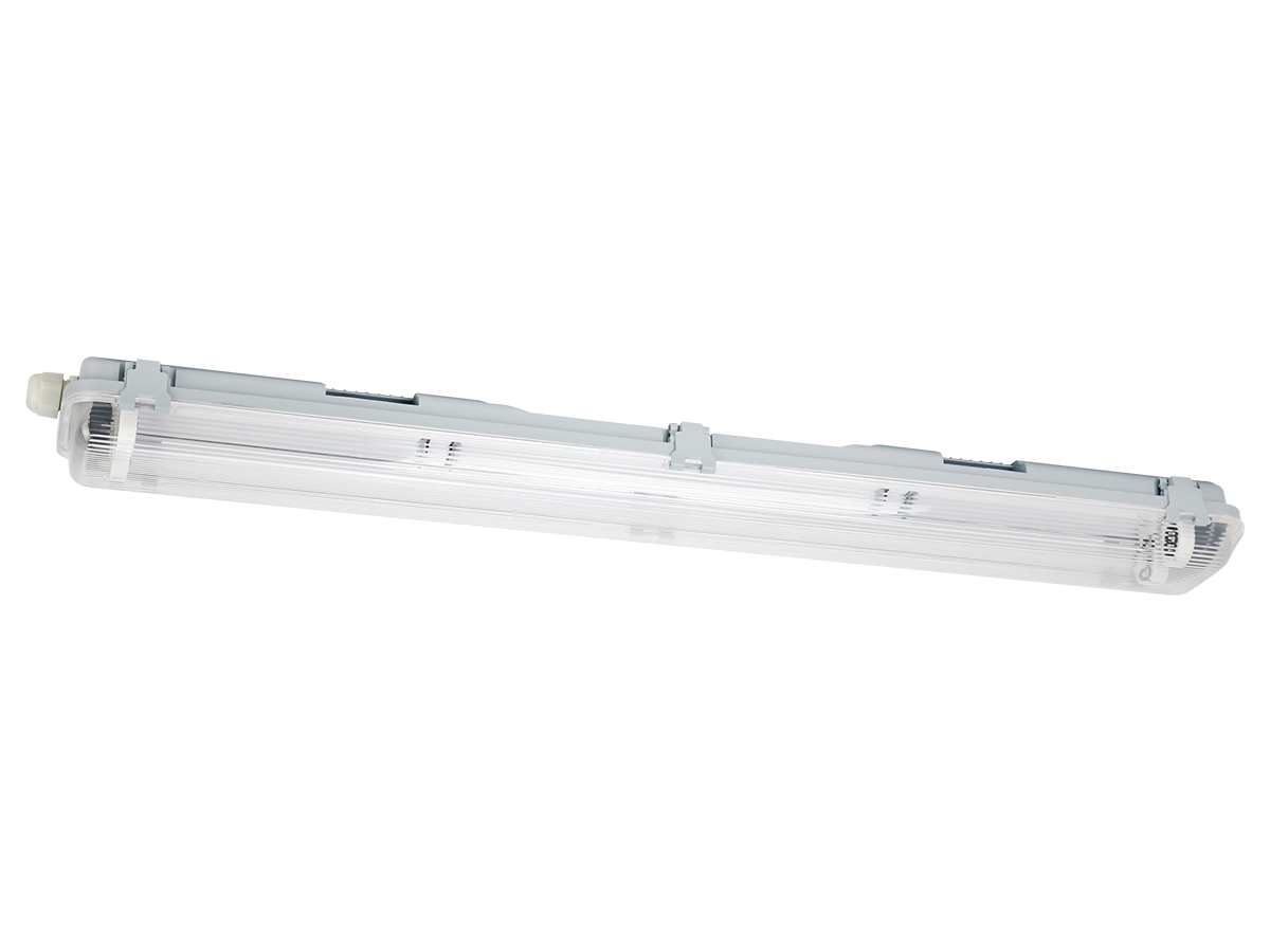 Oprawa hermetyczna VANTO 2xT8 LED IP65 60cm szara ABS/PS/Odbłyśnik LITE