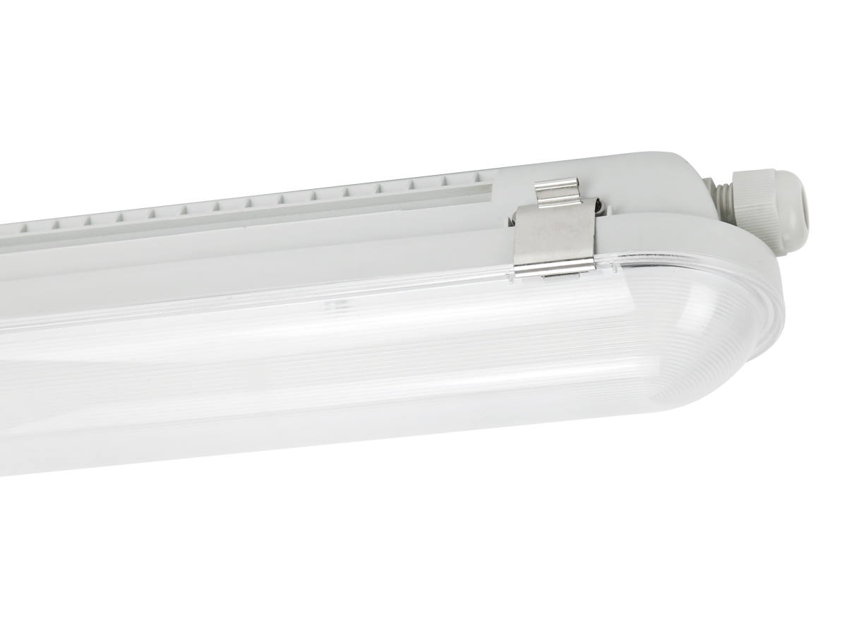 Oprawa hermetyczna RANGER 60-80W 4000K 14400lm 150cm z  mikrofalowym czujnikiem ruchu MC137D B PRIME