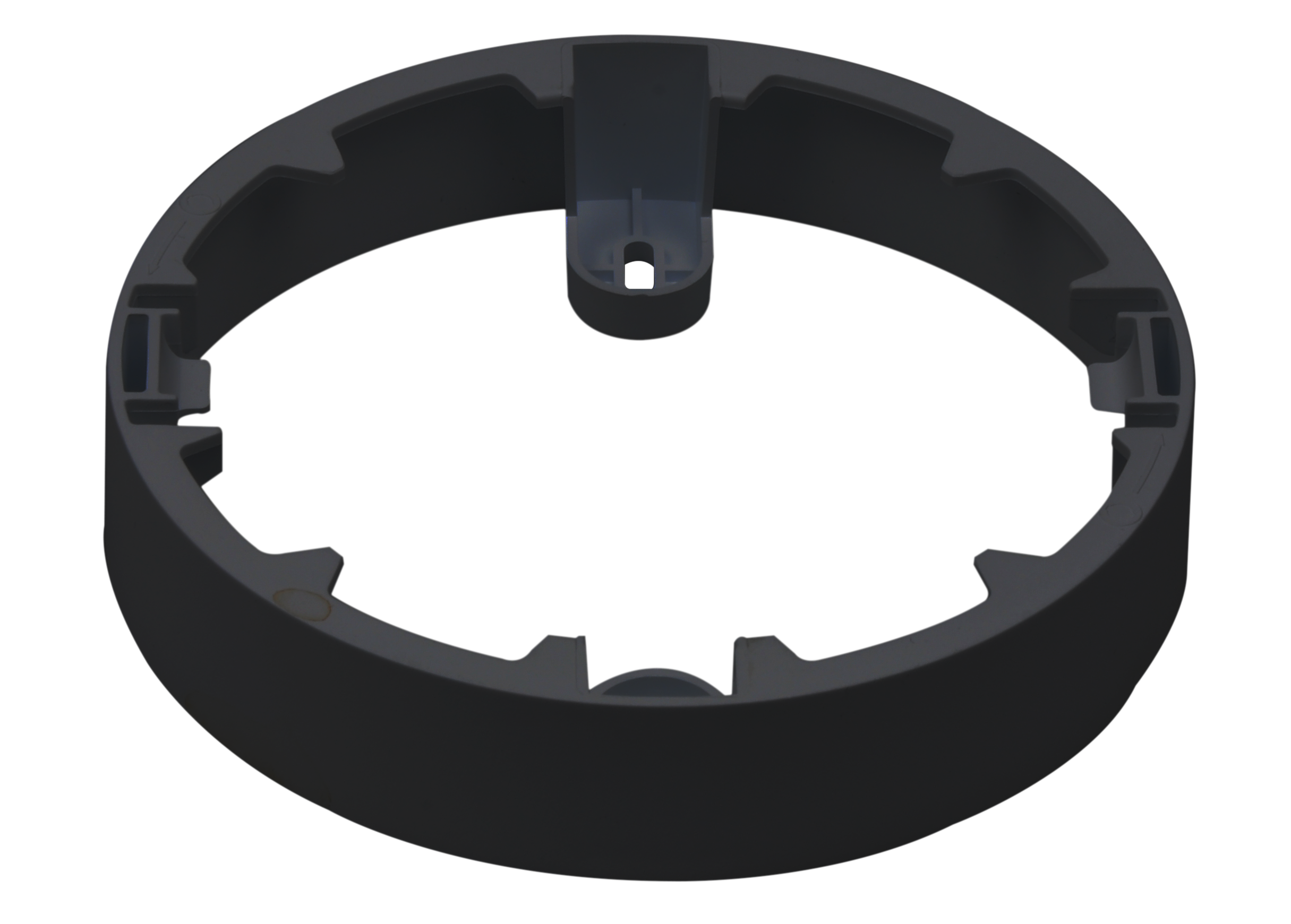 Downlight MOLLY Round Frame for Surface Mount 12W Black LITE