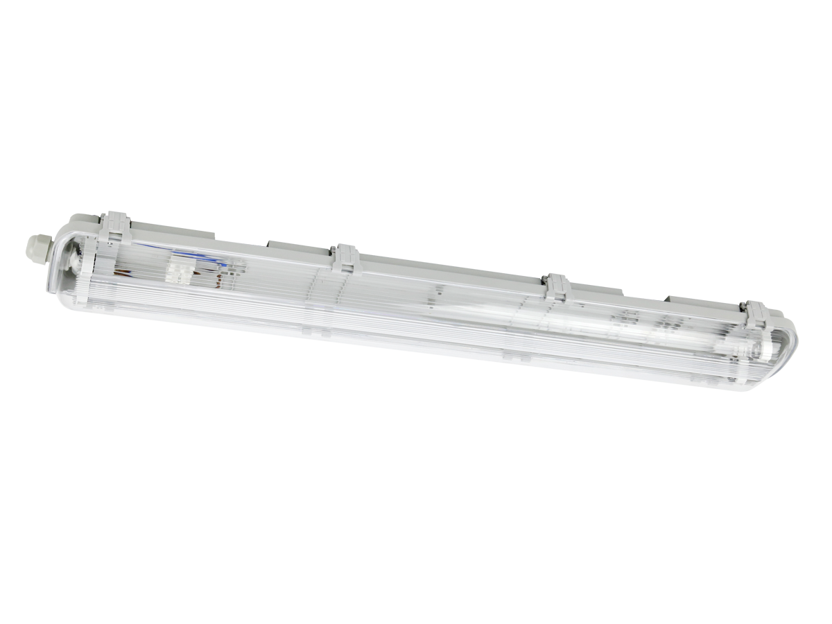 VANTA hermetische Leuchte 2x60cm T8 LED ABS/PS
