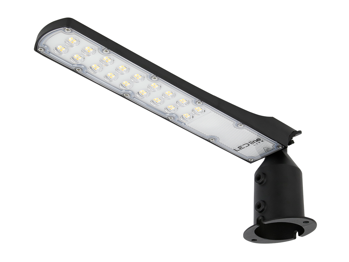 Oprawa drogowa FLAMINGO 4000K 50W 5000lm IP65 czarna LITE