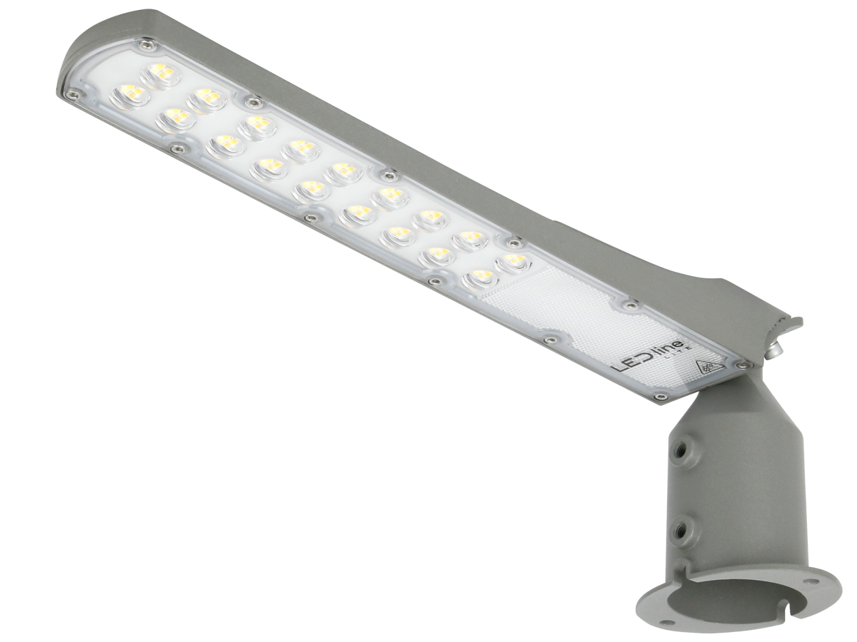 LED line LITE Oprawa drogowa FLAMINGO 50W 4000K 5000lm z czujnikiem zmierzchu szara