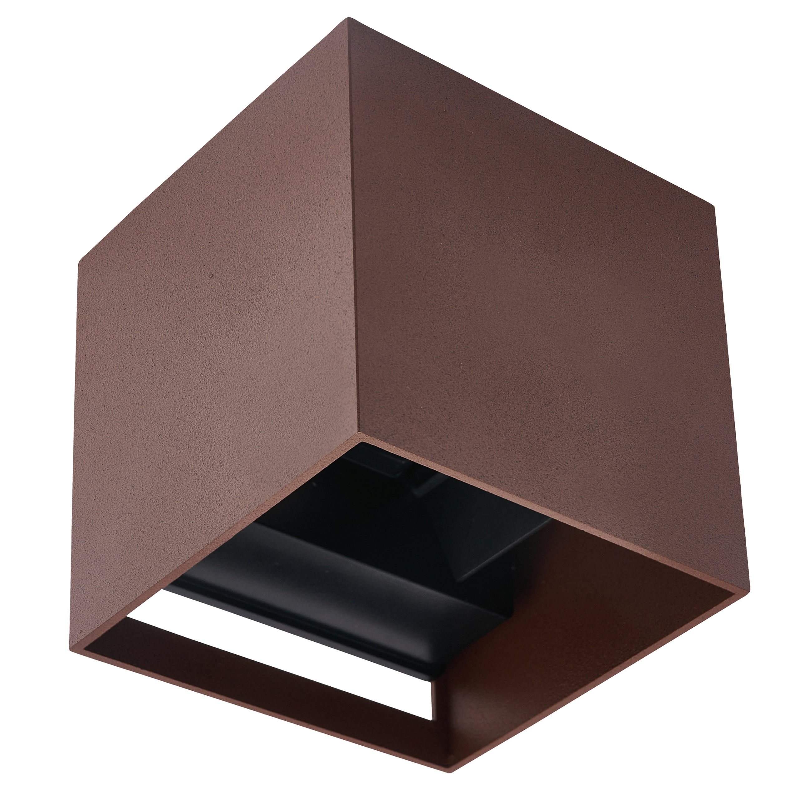 LED wall lamp 2x3W 3000K IP65 corten CUBE LITE