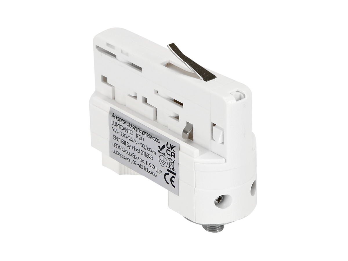 Adapter 230V do szynoprzewodu LUMICANTO białe PRIME
