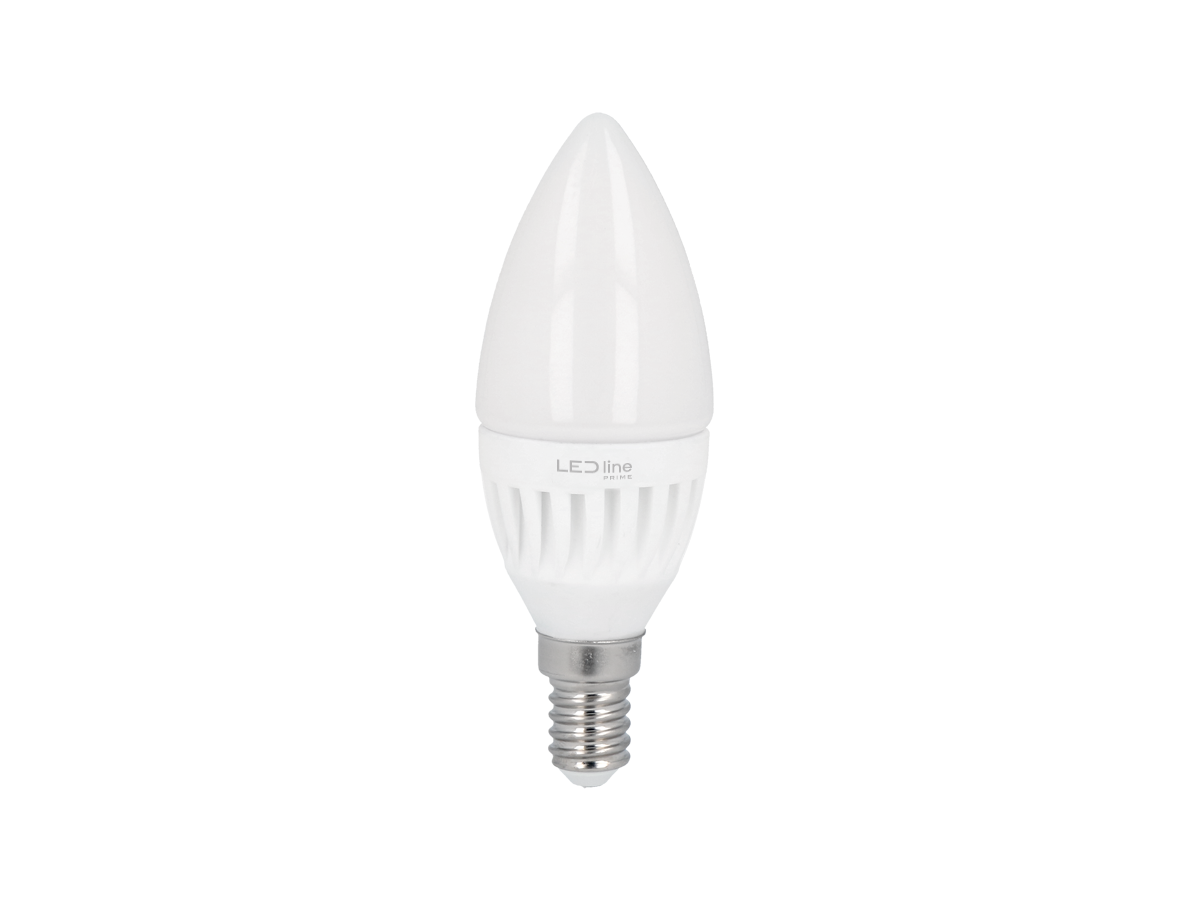 LED line PRIME żarówka LED E14 7W 2700K 1000lm 170-250V C37 ŚWIECZKA